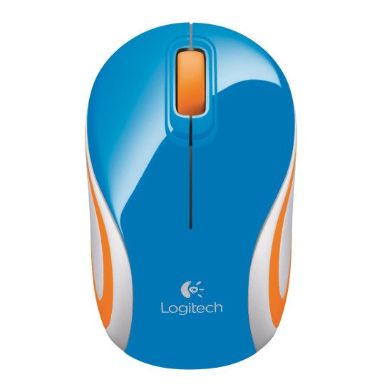 Logitech LGT-M187BU Souris Optique Sans fil