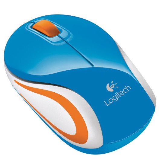 Logitech LGT-M187BU Souris Optique Sans fil