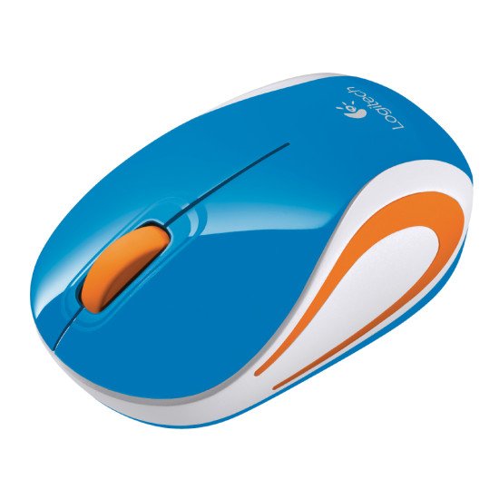 Logitech LGT-M187BU Souris Optique Sans fil