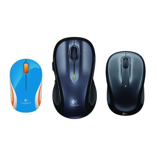 Logitech LGT-M187BU Souris Optique Sans fil