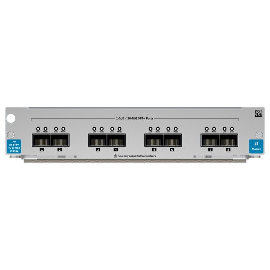 HPE 8-port 10GbE SFP+ v2 zl module de commutation réseau HPE 8-port 10GbE SFP+ v2 zl module de commutation réseau