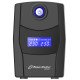 PowerWalker VI 600 STL UPS Interactivité de ligne 0,6 kVA 360 W 2 sortie(s) CA
