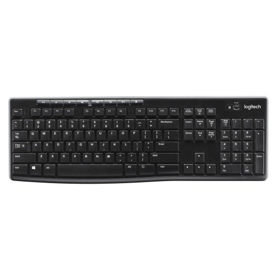 Logitech K270 clavier RF sans fil QWERTZ Allemand Noir