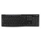 Logitech K270 clavier RF sans fil QWERTZ Allemand Noir