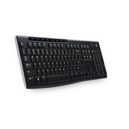 Logitech K270 clavier RF sans fil QWERTZ Allemand Noir