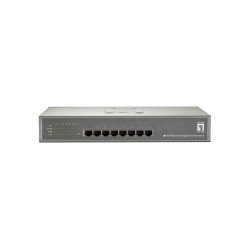 LevelOne GEP-0822 commutateur réseau Gigabit Ethernet (10/100/1000) Connexion Ethernet POE Gris