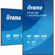 iiyama LH6566UHSB-B1AG Écran d'affichage dynamique Écran plat de signalisation numérique 165,1 cm (65") LCD Wifi 800 cd/m² 4K Ultra HD Noir Intégré dans le processeur Android 24/7