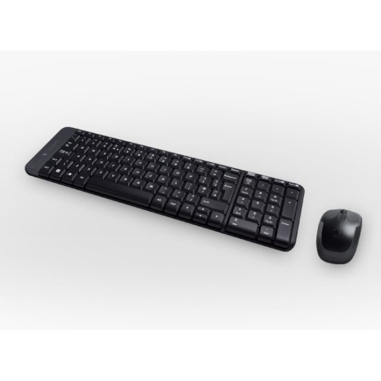 Logitech Wireless Combo MK220 clavier Souris incluse USB Portuguais Noir