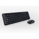 Logitech Wireless Combo MK220 clavier Souris incluse USB Portuguais Noir