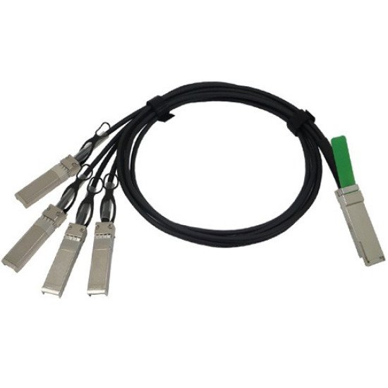 Cisco QSFP - 4xSFP10G, 5m câble d'InfiniBand QSFP+ 4 x SFP+ Noir