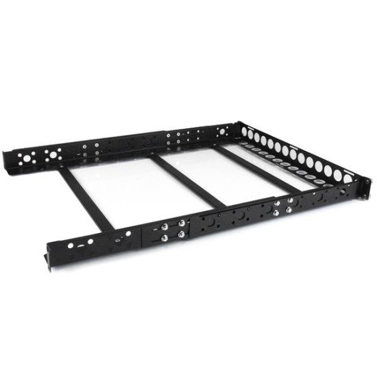 StarTech.com Rails fixes universels à profondeur réglable 1U 48 cm pour rack de serveur