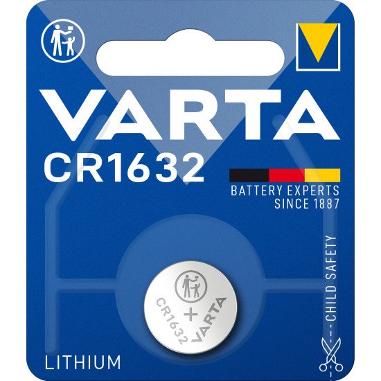 Varta 1x 3V CR 1632 Batterie à usage unique CR1632 Lithium