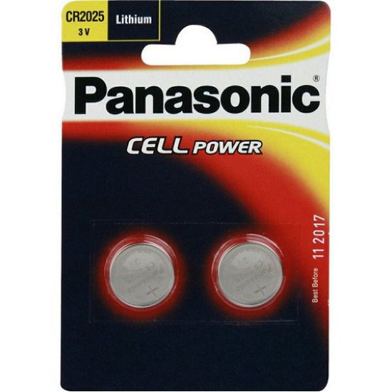 Panasonic CR2025L Batterie à usage unique CR2025 Lithium