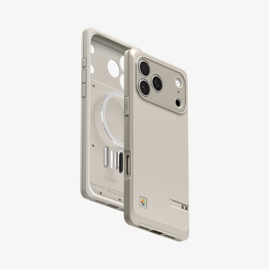 Spigen Classic LS (Mag Fit) coque de protection pour téléphones portables 16 cm (6.3") Housse Couleur de la pierre