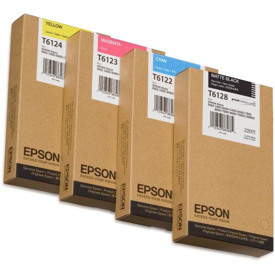 Epson Encre Pigment Jaune SP 7400/7450/9400/9450 (220ml)