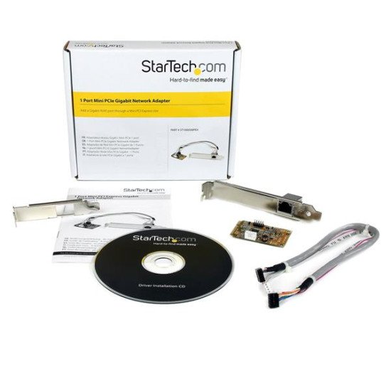 StarTech.com Carte réseau Mini PCI Express Gigabit Ethernet NIC