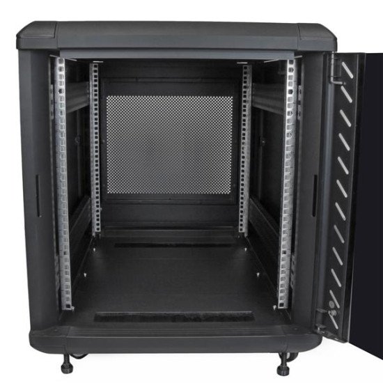 StarTech.com Armoire serveur non assemblée avec roulettes 12U 91 cm