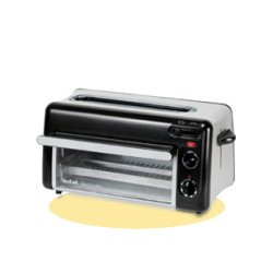 Tefal TL 6008 2 part(s) 1300 W Aluminium, Noir