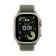 Apple MG9N4ZM/A accessoire intelligent à porter sur soi Bande Vert Titane, Polyester, Spandex, Nylon