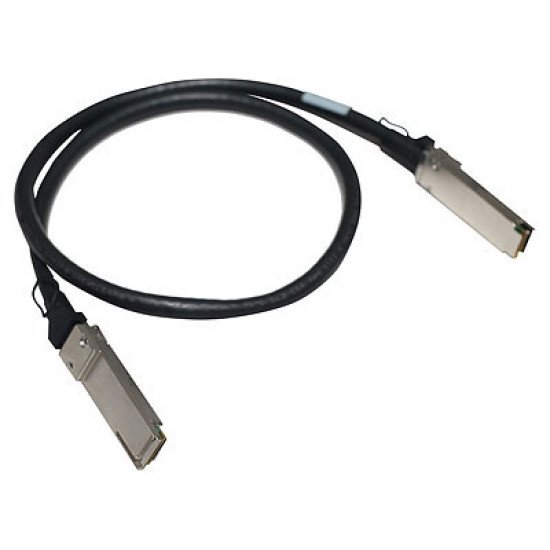HPE X240 40G QSFP+/QSFP+ 1m câble de réseau Noir