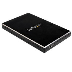 StarTech.com Boîtier USB 3.0 pour disque dur SATA de 2,5 pouces - Boîtier externe HDD / SSD - Noir StarTech.com Boîtier USB 3.0 pour disque dur SATA de 2,5 pouces - Boîtier externe HDD / SSD - Noir