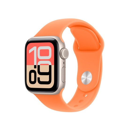Apple MHY64ZM/A accessoire intelligent à porter sur soi Bande Orange Fluoroélastomère