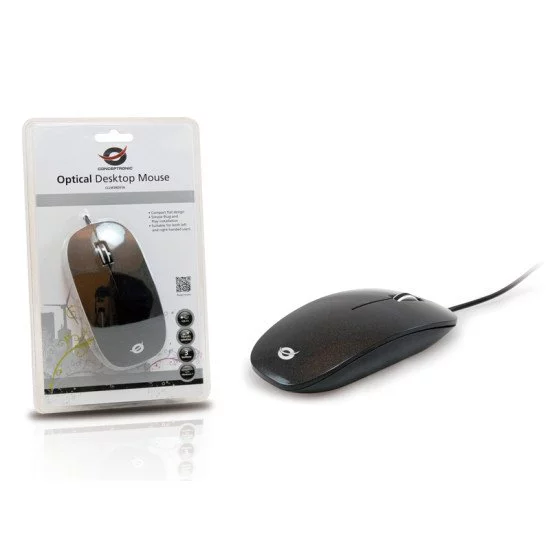 Conceptronic CLLM3BDESK souris Bureau Ambidextre USB Type-A Optique 800 DPI Conceptronic CLLM3BDESK souris Bureau Ambidextre USB Type-A Optique 800 DPI