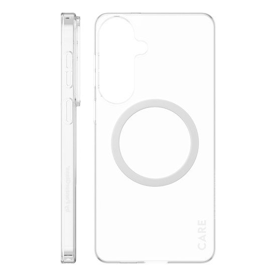 PanzerGlass CARE™ by ® SL1M Case Transparent w. Qi Samsung Galaxy S26+ coque de protection pour téléphones portables 17 cm (6.7") Housse