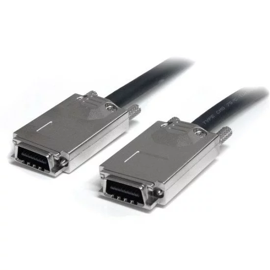 StarTech.com Câble Infiniband SFF-8470 2m - Câble SAS Externe SFF-8470 vers SFF-8470 2 m StarTech.com Câble Infiniband SFF-8470 2m - Câble SAS Externe SFF-8470 vers SFF-8470 2 m
