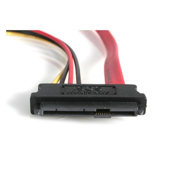 StarTech.com SAS729PW18 Câble Adaptateur SAS SFF 8482 vers SATA avec Alimentation LP4