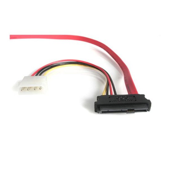 StarTech.com SAS729PW18 Câble Adaptateur SAS SFF 8482 vers SATA avec Alimentation LP4