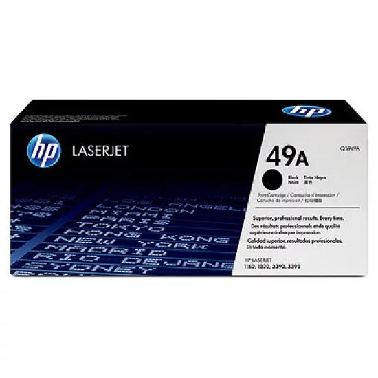 HP 49A / Q5949A Toner Noir HP 49A / Q5949A Toner Noir