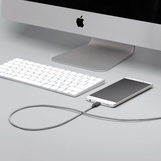 Native Union Belt Cable XL câble USB 3 m USB A USB C Noir, Blanc