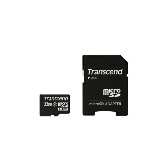 Transcend TS32GUSDHC10 mémoire flash 32 Go MicroSDHC Classe 10