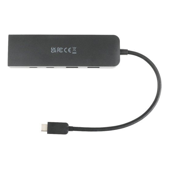 V7 Adaptateur Ethernet 2.5 G USB-C mâle vers USB-A femelle x 2, USB-C femelle x 1 , RJ45 femelle x 1 noir