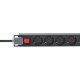 Intellinet Unité de distribution d'alimentation (PDU) 19" 1U à 9 prises EU, avec interrupteur marche/arrêt, montage horizontal, 16 A, prises EU CEE 7/3, câble d'alimentation 2 m, sortie, montage en rack, garantie trois ans