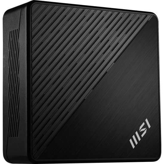 MSI Cubi N ADL S-217DE PC/poste de travail Intel® N N200 8 Go DDR4-SDRAM 256 Go SSD Windows 11 Pro Mini PC Noir MSI Cubi N ADL S-217DE PC/poste de travail Intel® N N200 8 Go DDR4-SDRAM 256 Go SSD Windows 11 Pro Mini PC Noir