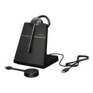 Jabra Engage 55 SE Casque Sans fil Crochets auriculaires Car/Home office Noir