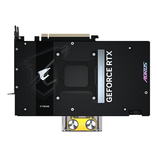 GIGABYTE AORUS GeForce RTX 5090 XTREME WATERFORCE WB 32G Carte Graphique - 32 Go GDDR7, 512 bits, PCI-E 5.0, 2655 MHz Fréquence du Cœur, 3 x DP 2.1a, 1 x HDMI 2.1b, NVIDIA DLSS 4, GV-N5090AORUSX WB-32GD GIGABYTE AORUS GeForce RTX 5090 XTREME WATERFORCE WB 32G Carte Graphique - 32 Go GDDR7, 512 bits, PCI-E 5.0, 2655 MHz Fréquence du Cœur, 3 x DP 2.1a, 1 x HDMI 2.1b, NVIDIA DLSS 4, GV-N5090AORUSX WB-32GD