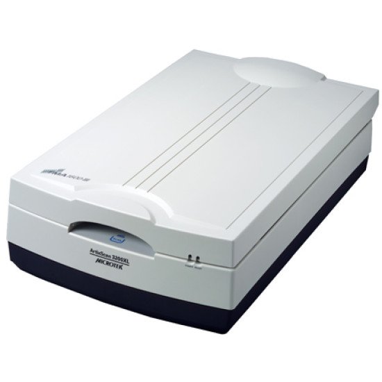 Microtek ArtixScan 3200XL Numériseur d'archivage/à défilement 3200 x 6400 DPI A3 Noir, Gris