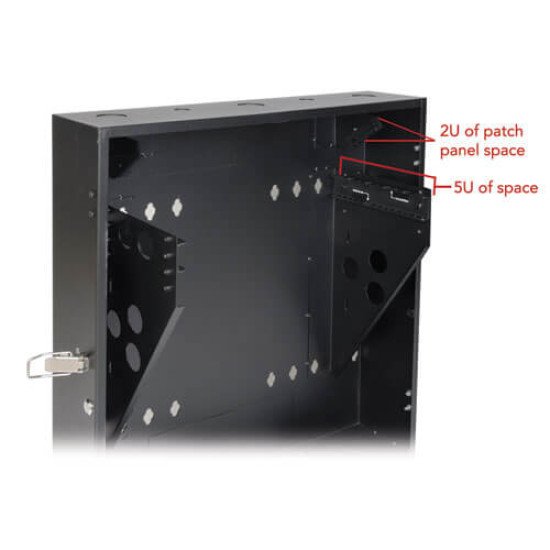 Tripp Lite SRWF5U étagère 5U Rack monté sur le mur Noir Tripp Lite SRWF5U étagère 5U Rack monté sur le mur Noir