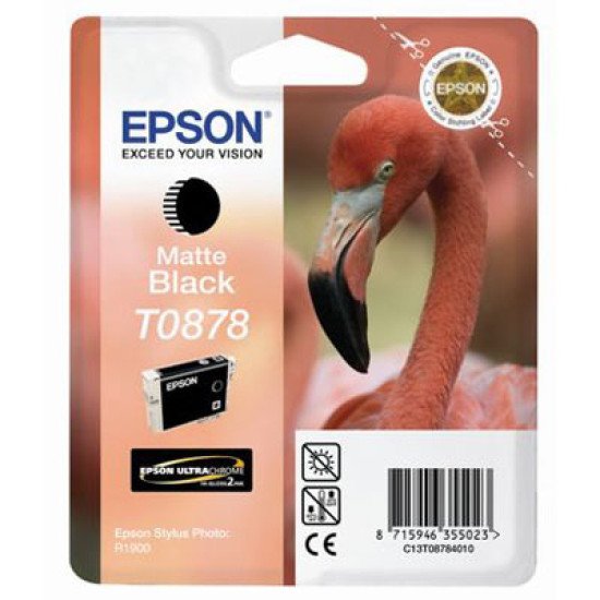 Epson T0878 Cartouche encre Noir mat
