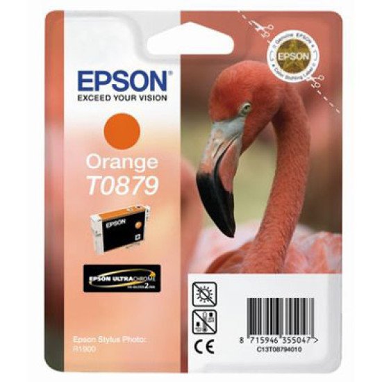 Epson T0879 Cartouche encre Orange Epson T0879 Cartouche encre Orange