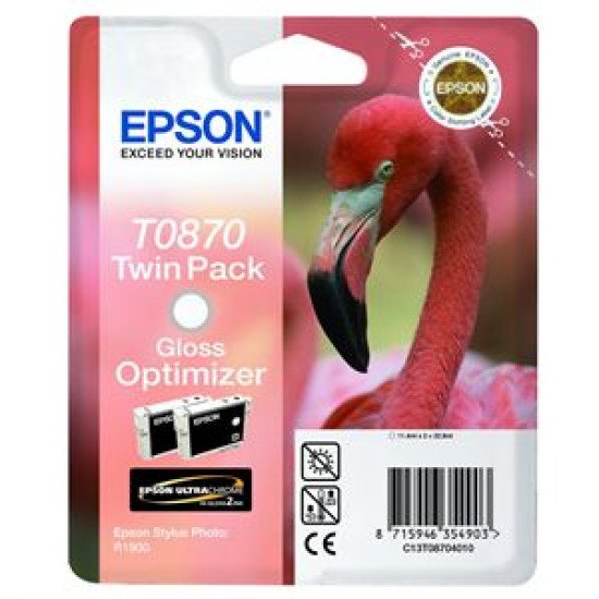 Epson T0870 Cartouche encre Gloss optimizer Epson T0870 Cartouche encre Gloss optimizer