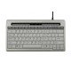 BakkerElkhuizen S-board 840 Clavier USB Gris QWERTZ DE