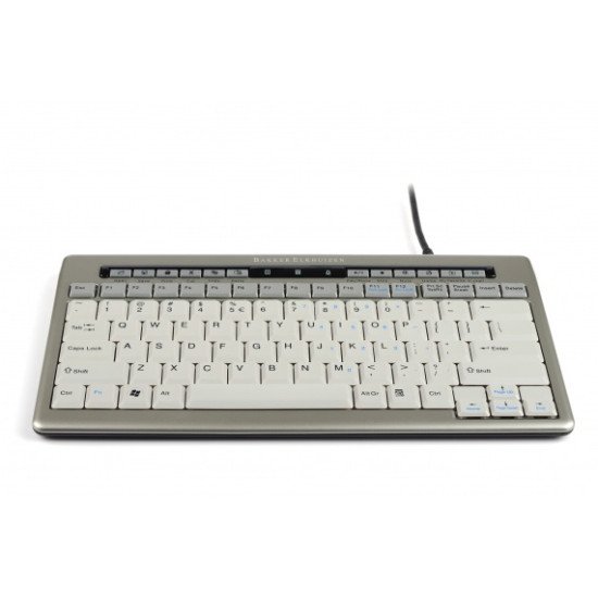 BakkerElkhuizen S-board 840 Clavier USB Gris QWERTZ DE