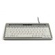 BakkerElkhuizen S-board 840 Clavier USB Gris QWERTZ DE