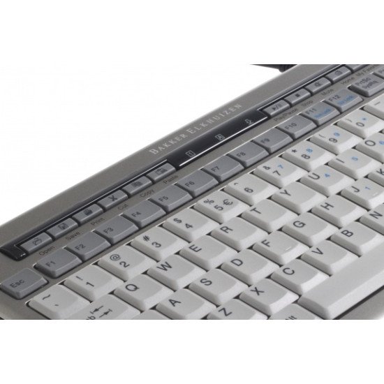 BakkerElkhuizen S-board 840 Clavier USB Gris QWERTZ DE