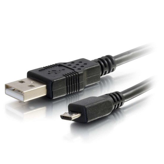 C2G 2.0m USB 2.0 câble USB 2 m USB A Micro-USB B Noir
