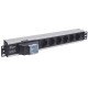 Intellinet Unité de distribution d'alimentation (PDU) 19" 1,5U à 6 prises EU, avec double interrupteur, sans protection contre les surtensions, prises EU CEE 7/3, câble d'alimentation 1,8 m, sortie, montage en rack, garantie trois ans